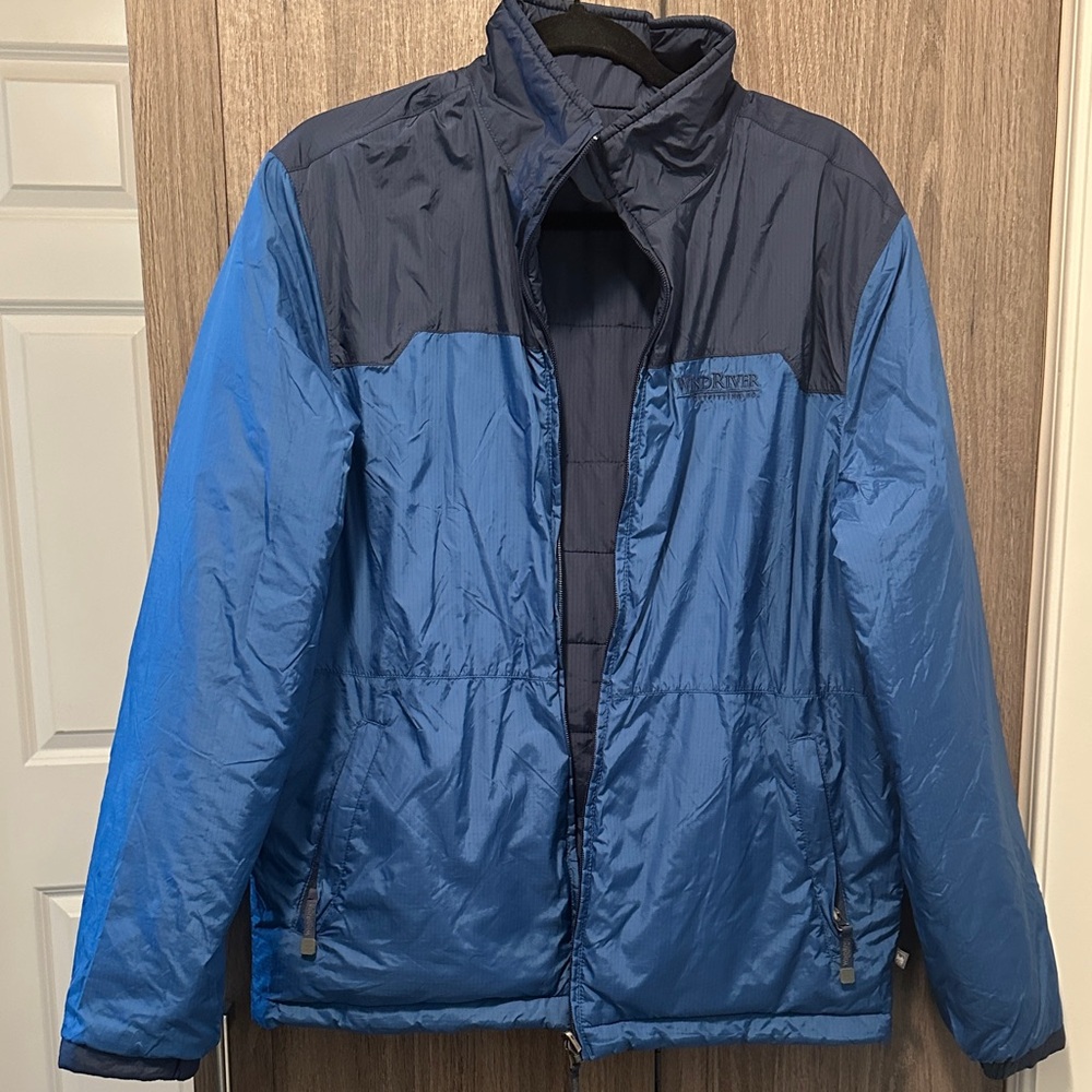 Men's Navy and Blue Performance Jacket